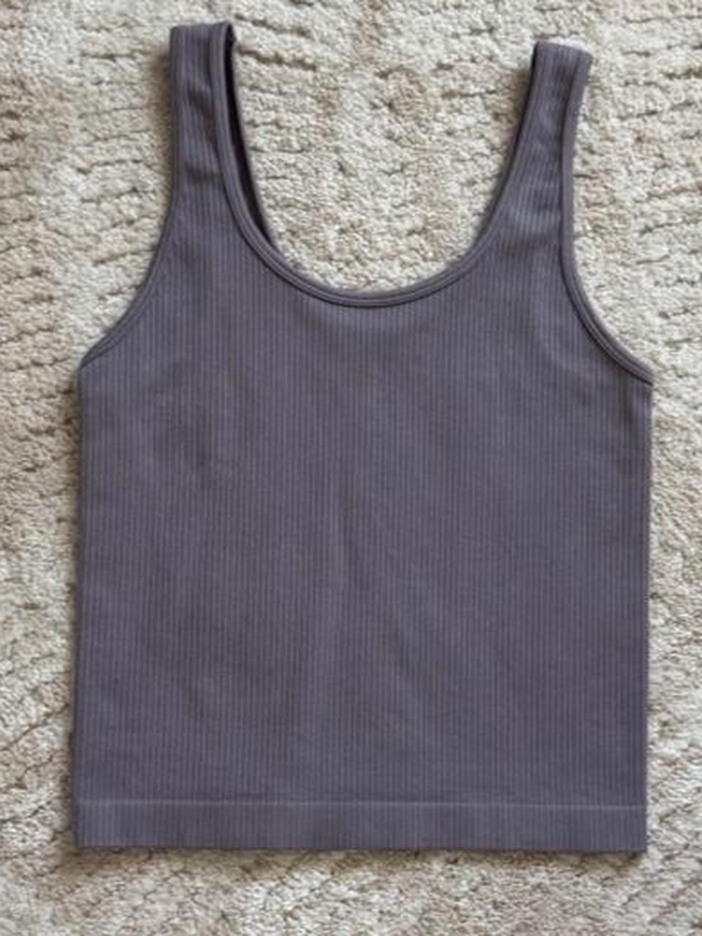 Women’s Ribbed Tank Top - purple